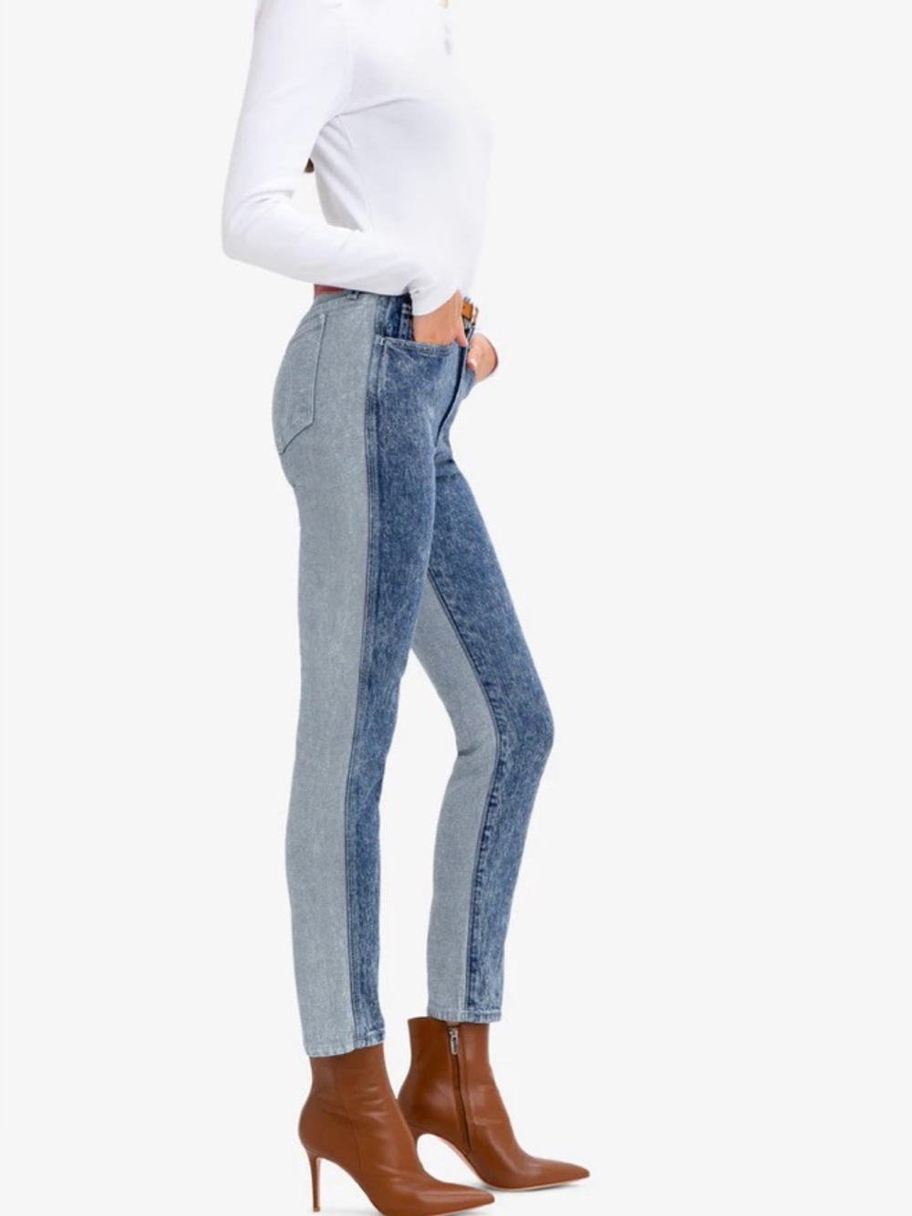 Two Tone Jordache Jeans